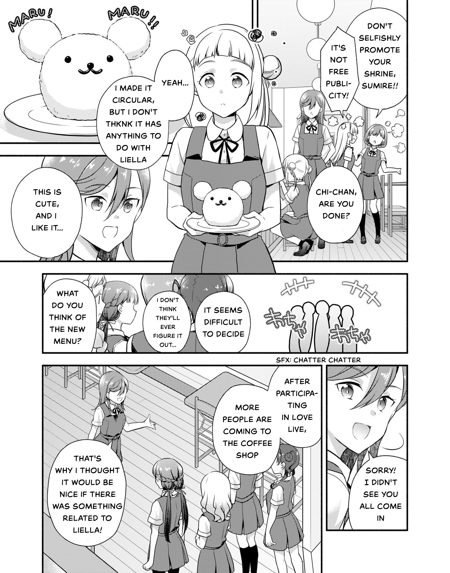 Love Live! Super Star!! Liella! Kila2 Life Comic - Vol.1 Chapter 4: A New Menu For The Coffee Shop?