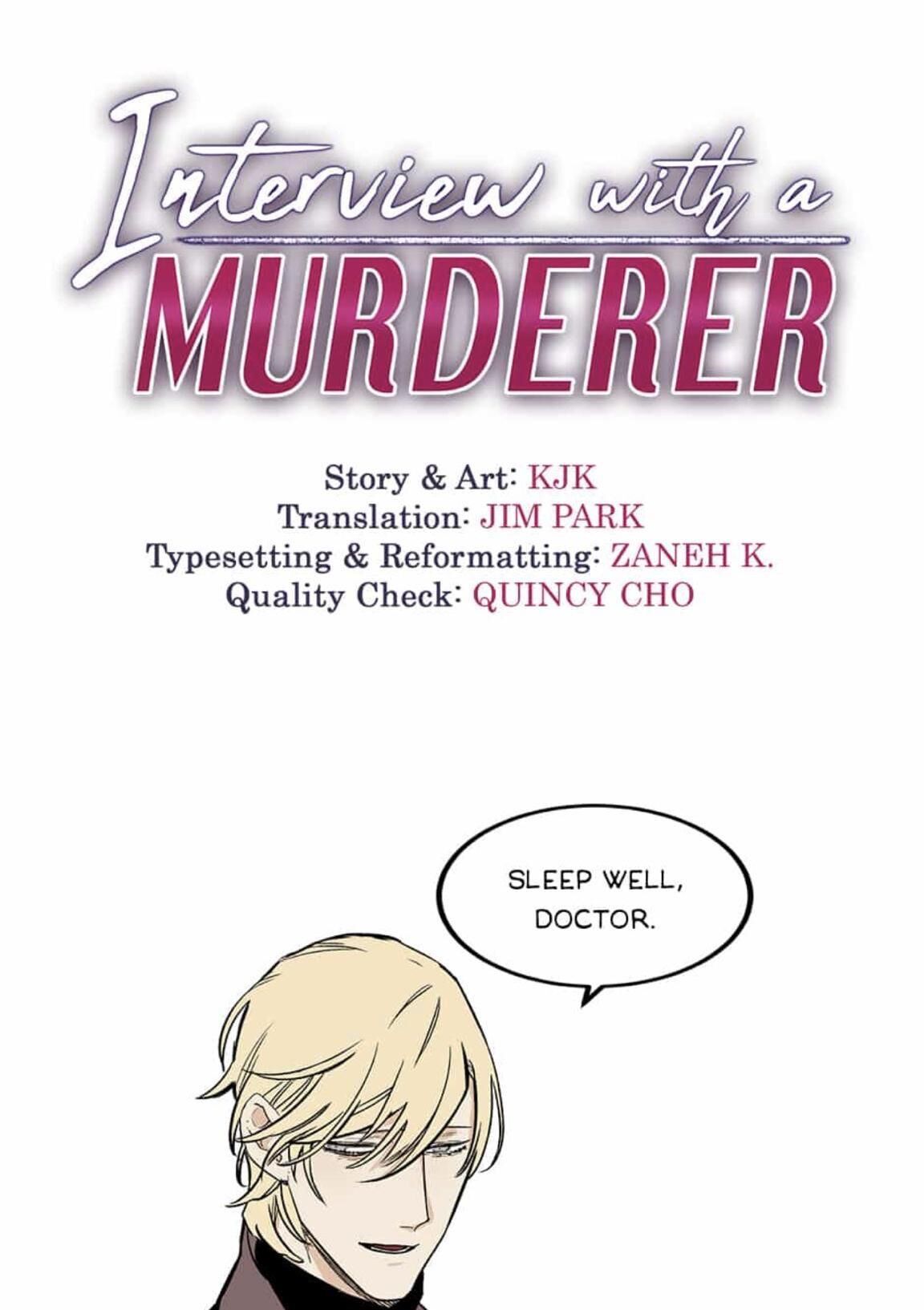 Interview With A Murderer - Chapter 36