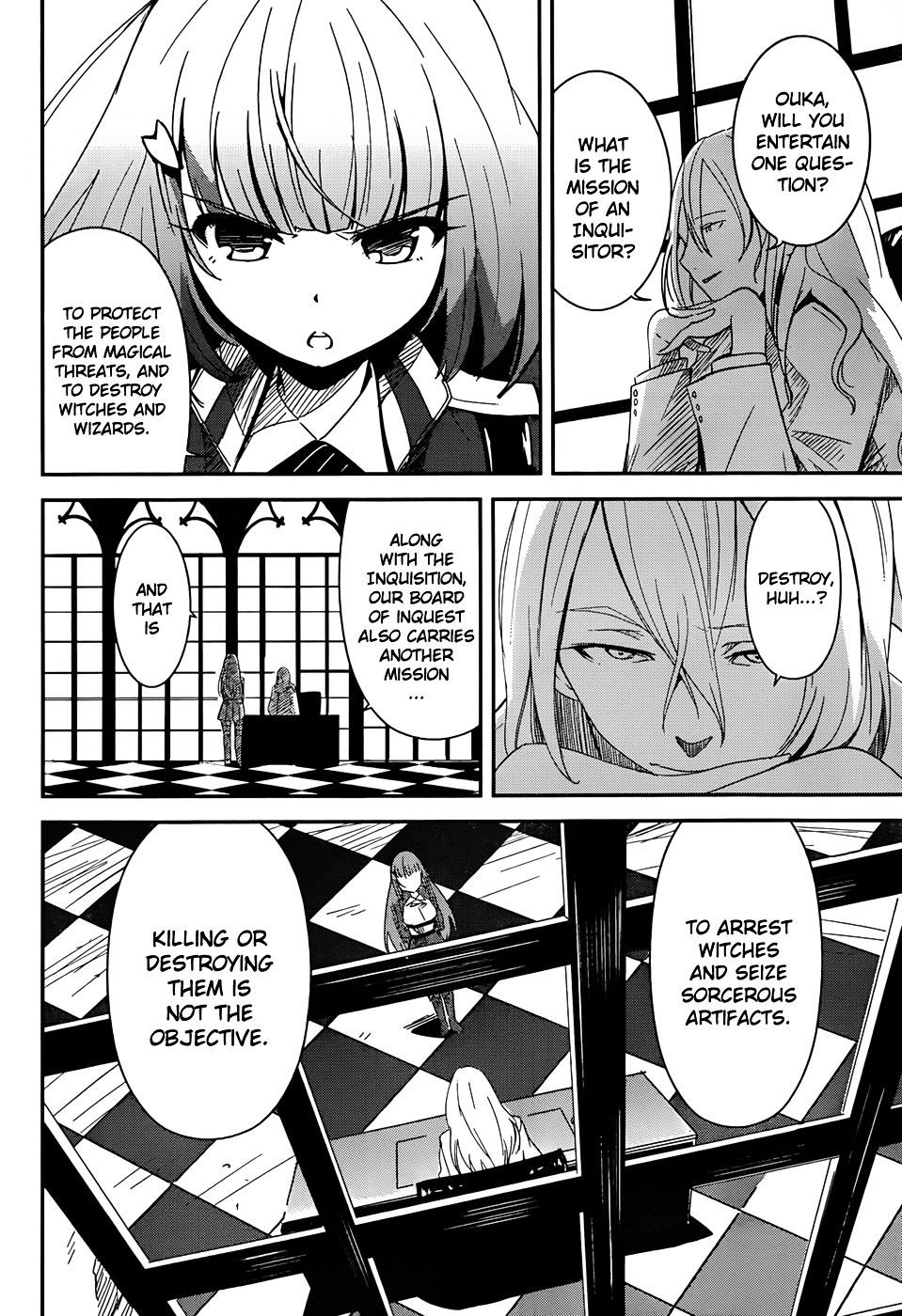 Taimadou Gakuen 35 Shiken Shoutai - Chapter 1 V2 : Problem Children, Assemble!