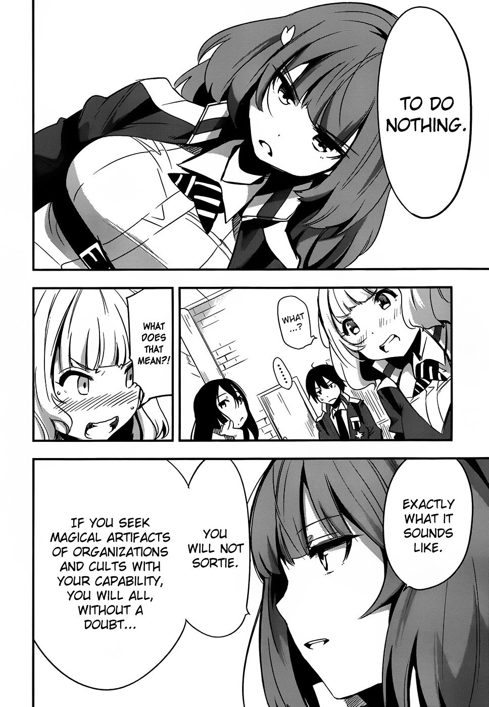 Taimadou Gakuen 35 Shiken Shoutai - Chapter 5 V2 : The Incompetent Ones