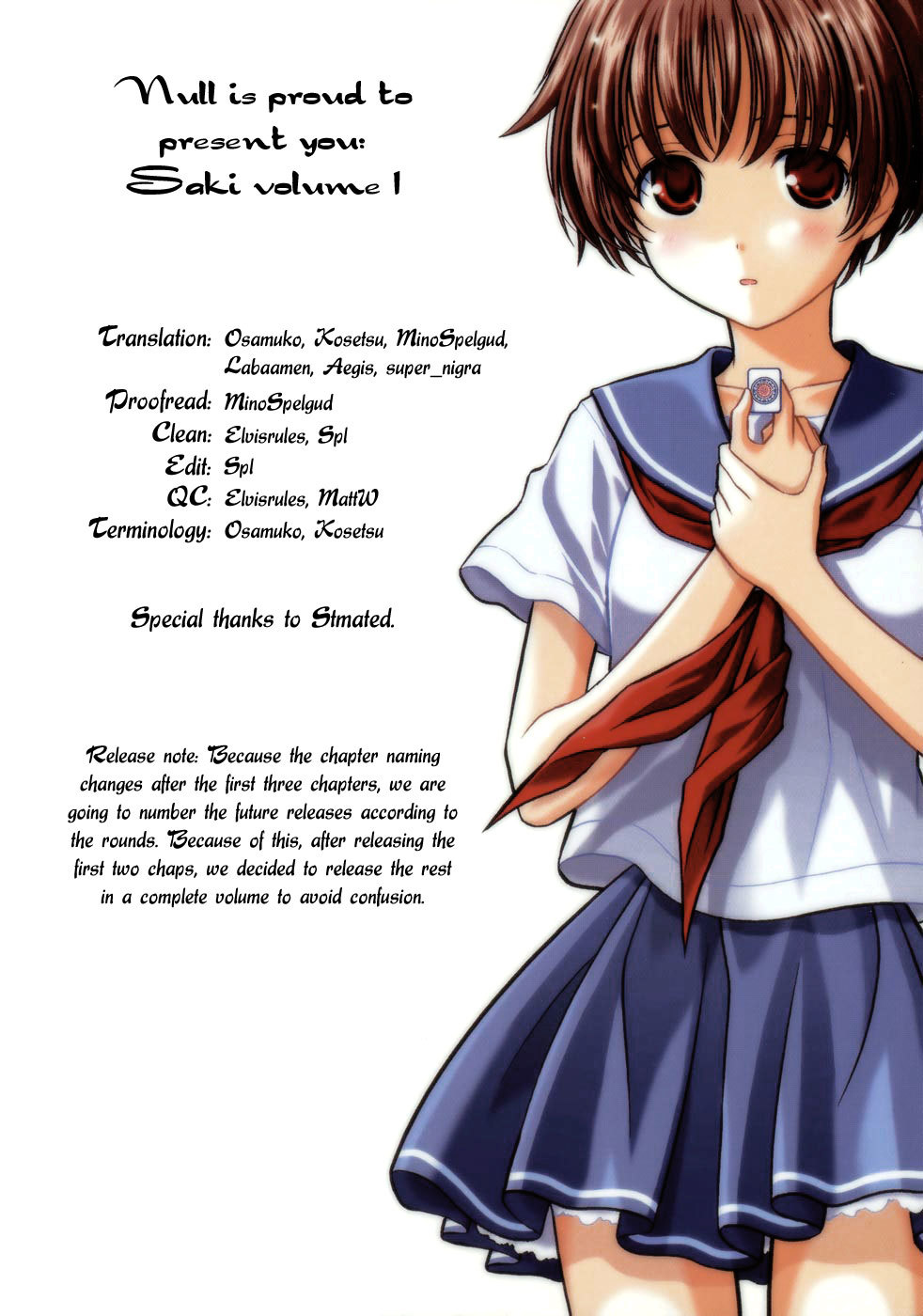 Saki - Chapter 0.1: Prologue 1: Meeting