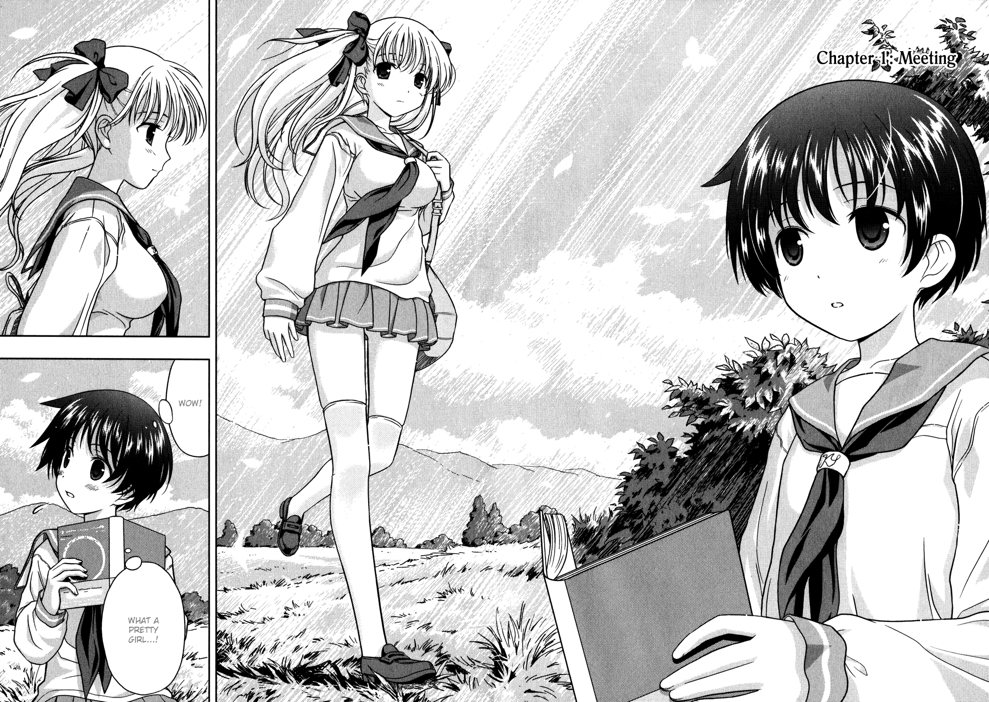 Saki - Chapter 0.1: Prologue 1: Meeting