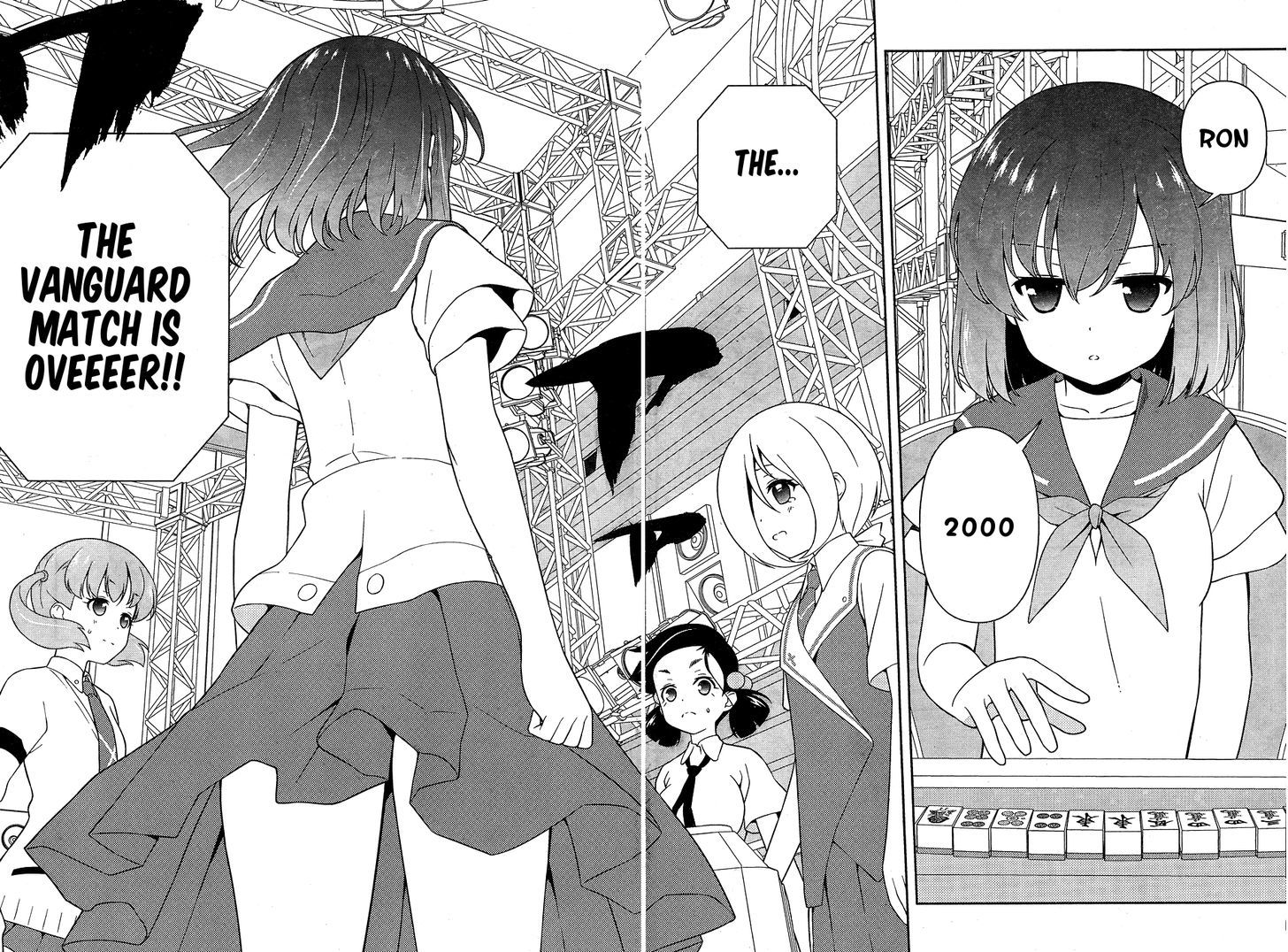 Saki - Vol.tbd Chapter 165 : Free-For-All Fight