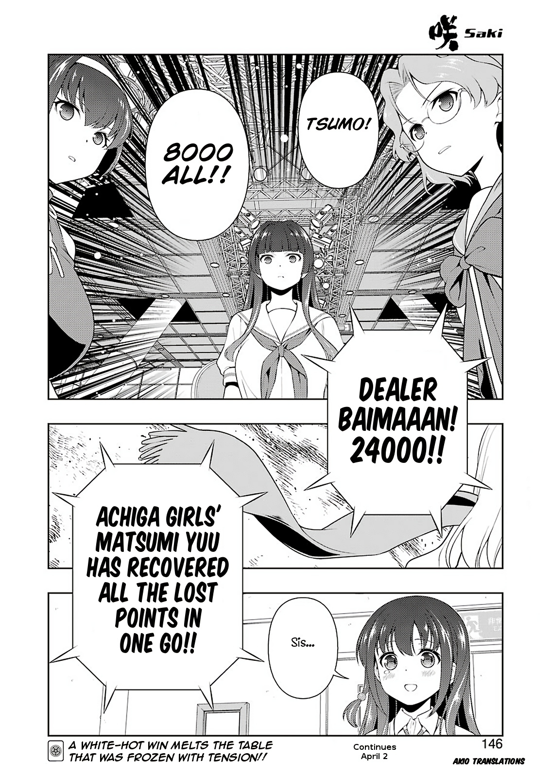 Saki - Chapter 228: White-Hot