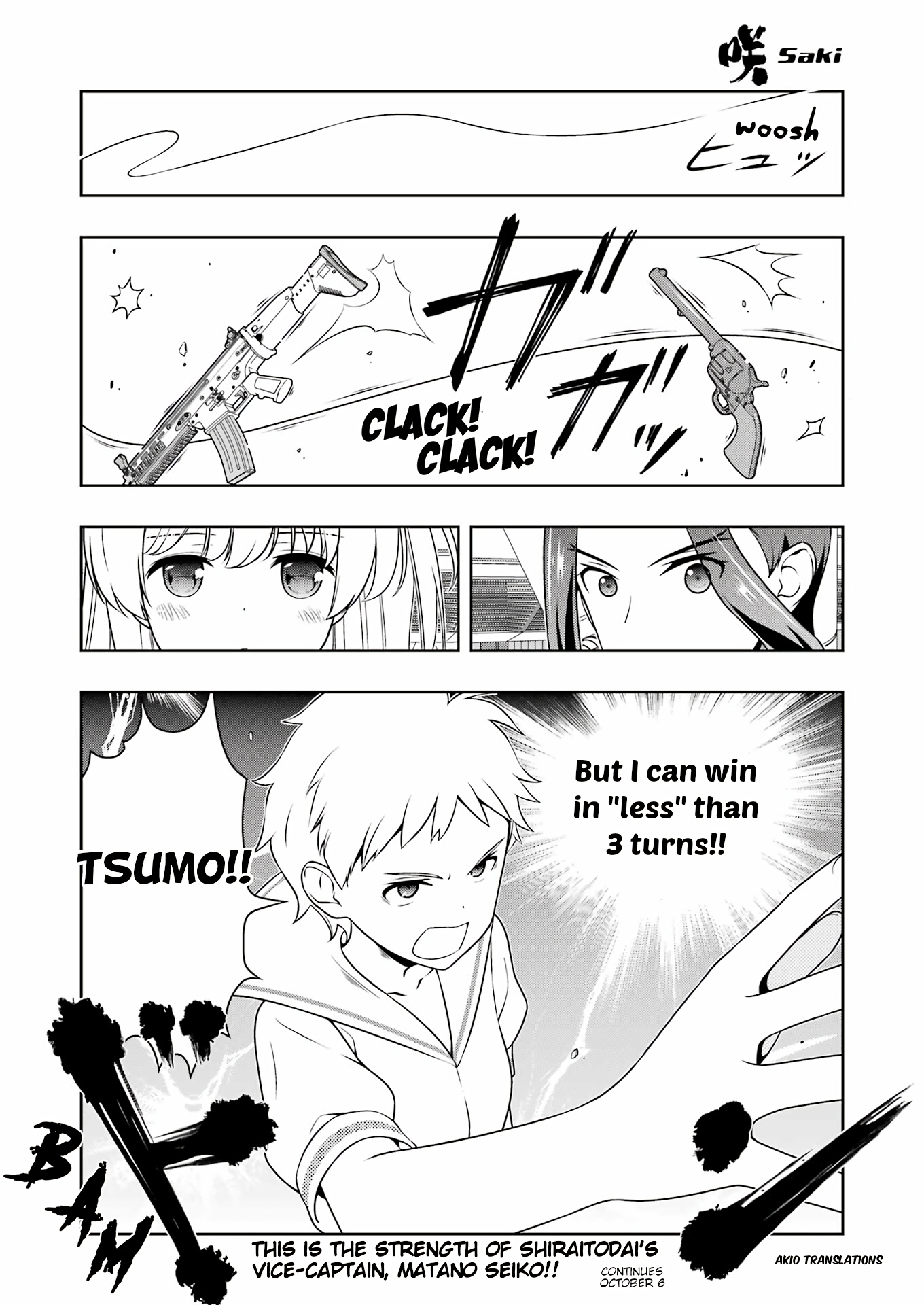 Saki - Chapter 264: 3 Turns