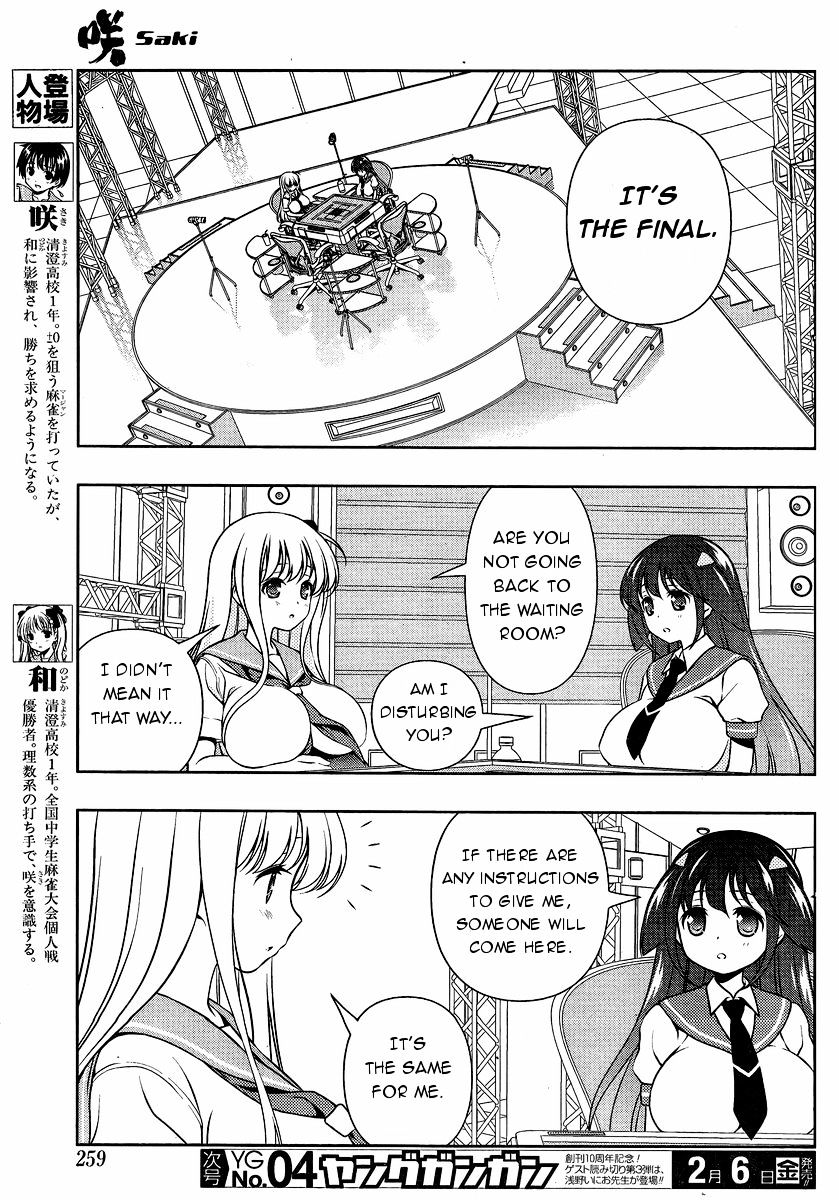 Saki - Chapter 137 : Endurance