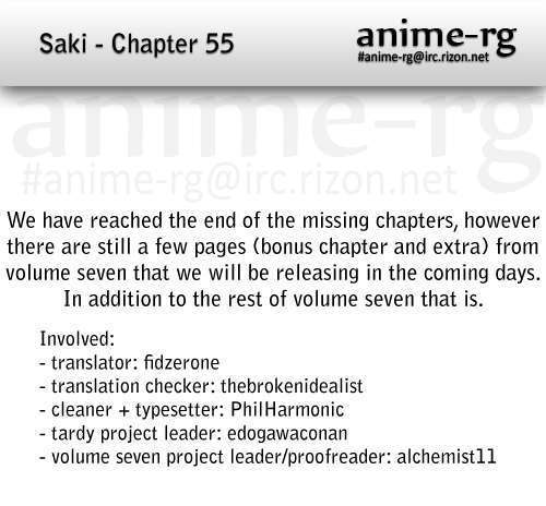 Saki - Chapter 55