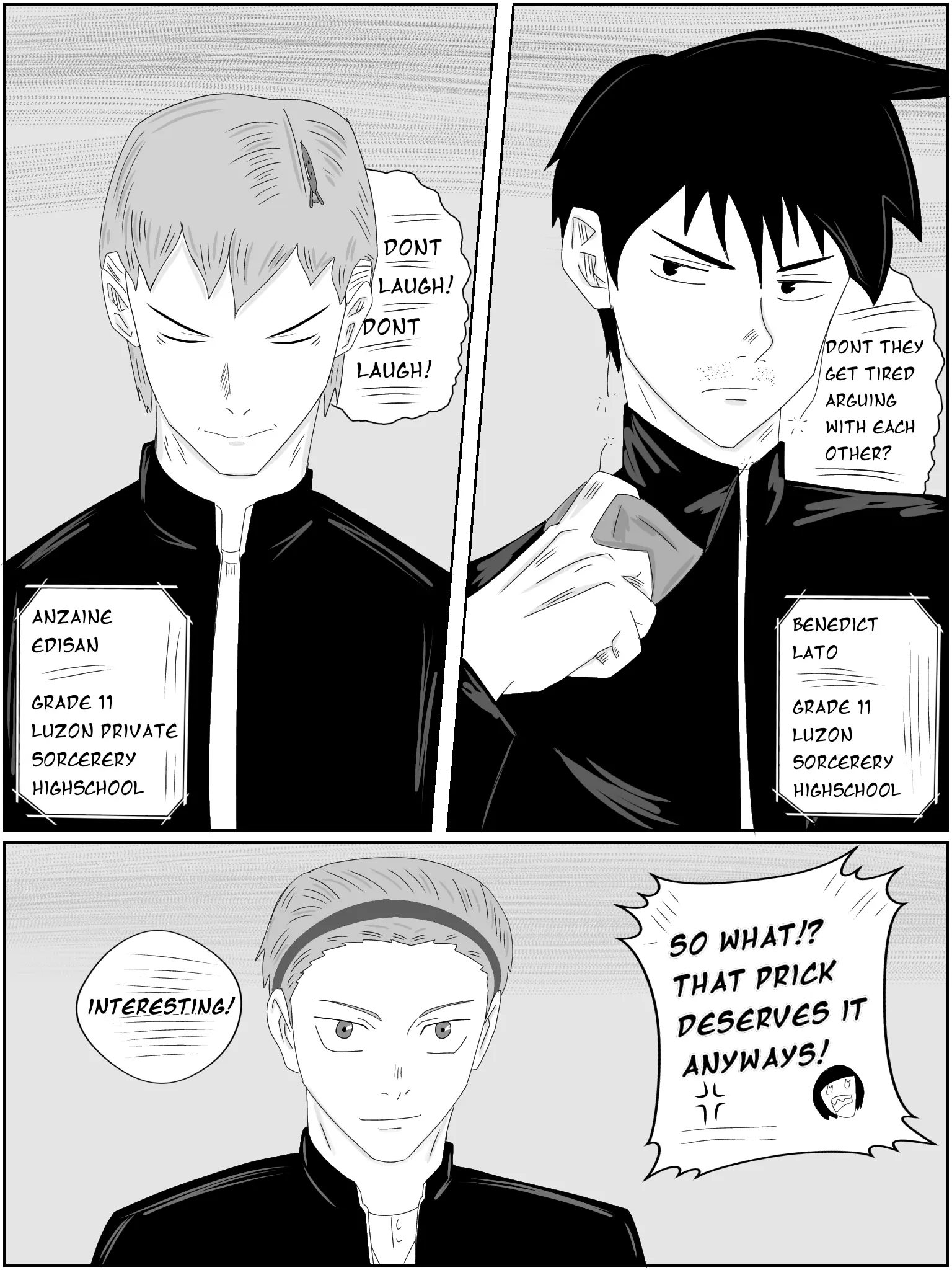 Filipino Kaisen | Fanmade Spinoff - Vol.1 Chapter 7: Luzon Sorcery Highschool