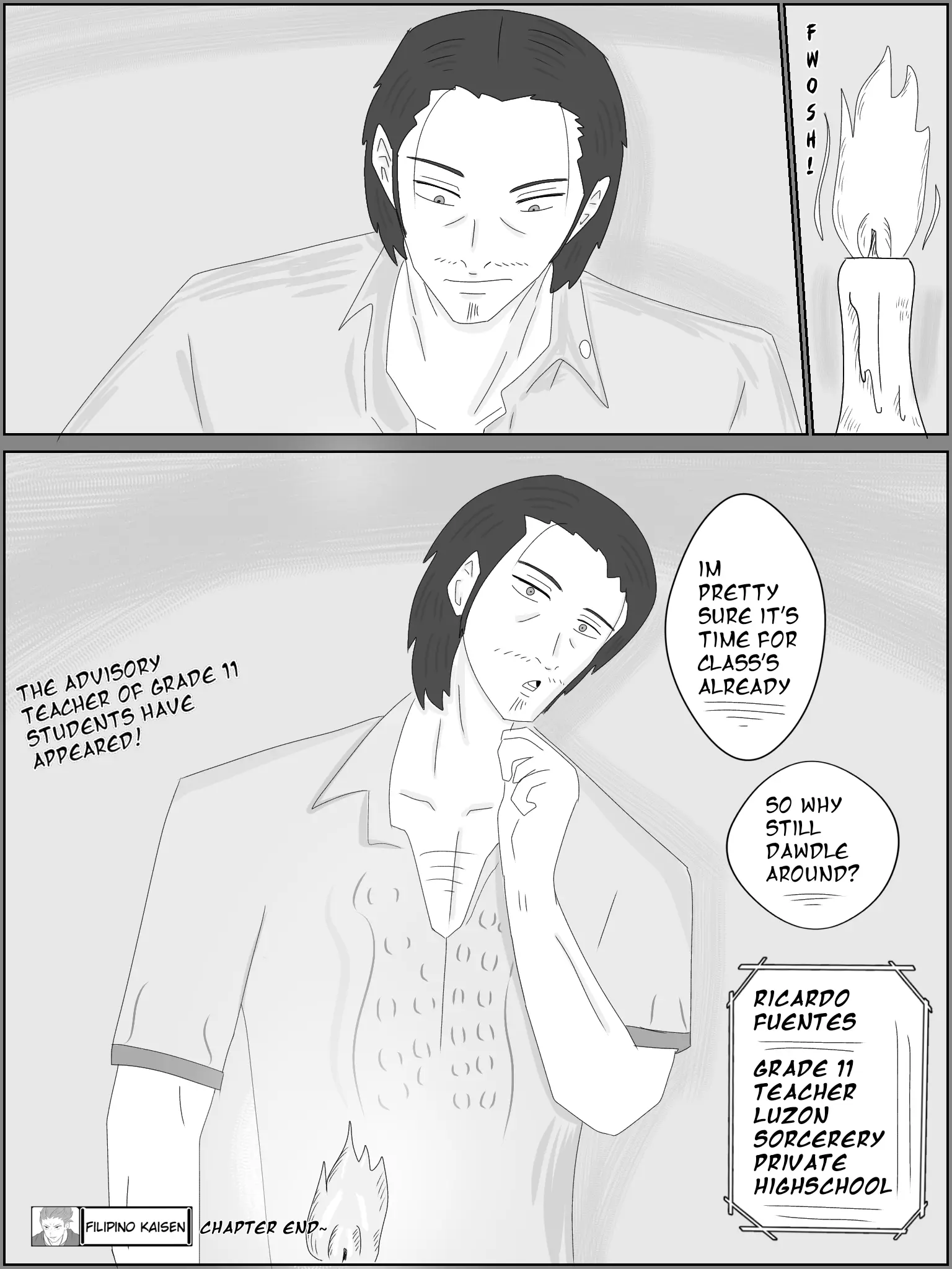 Filipino Kaisen | Fanmade Spinoff - Vol.1 Chapter 7: Luzon Sorcery Highschool