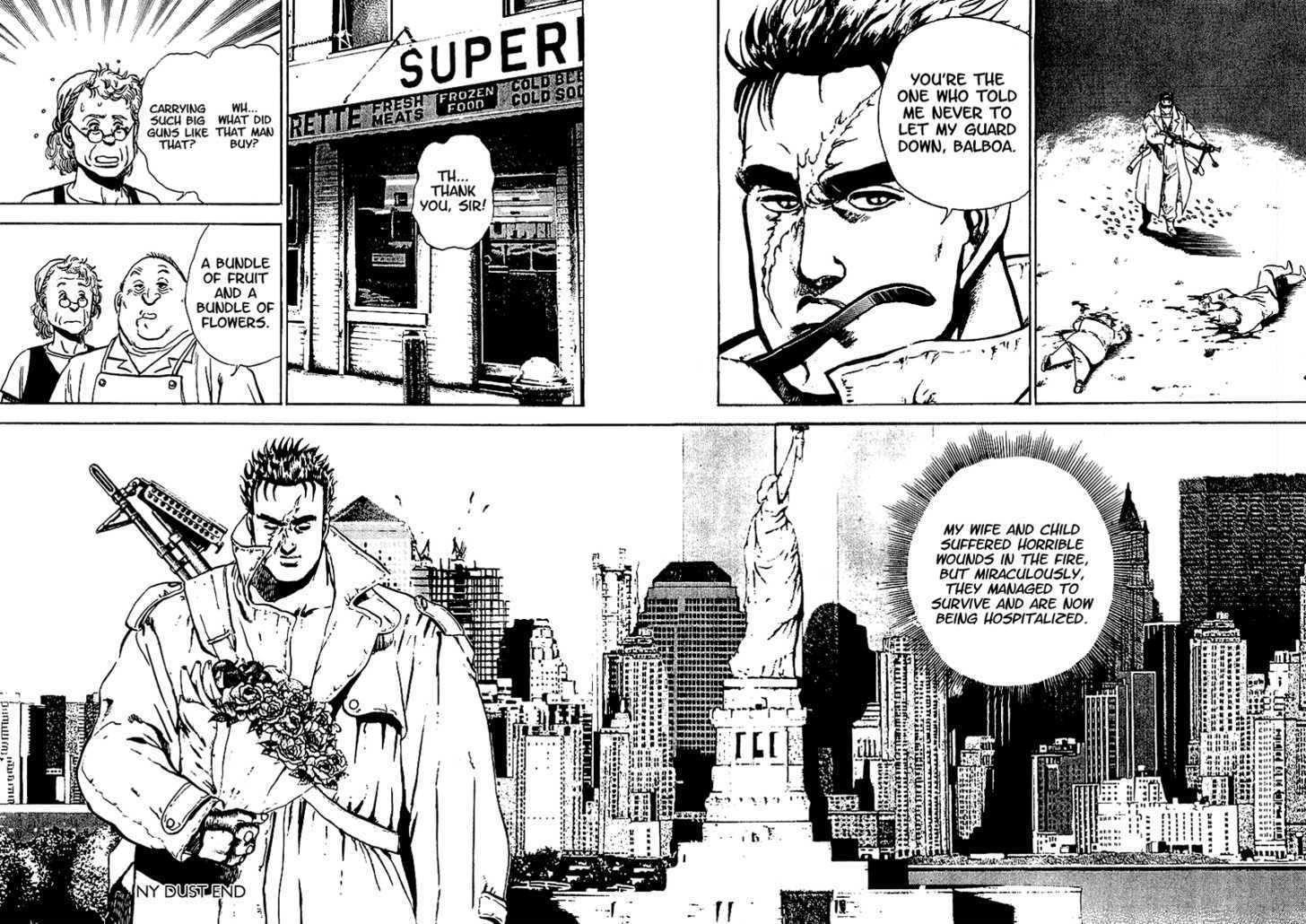 Riki-Oh - Vol.12 Chapter 75.5 : Extra: New York Dust