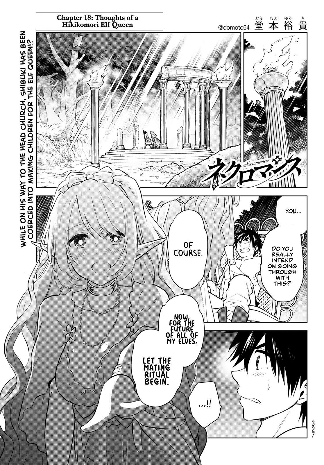 Necromance - Chapter 18: Thoughts Of A Hikikomori Elf Queen