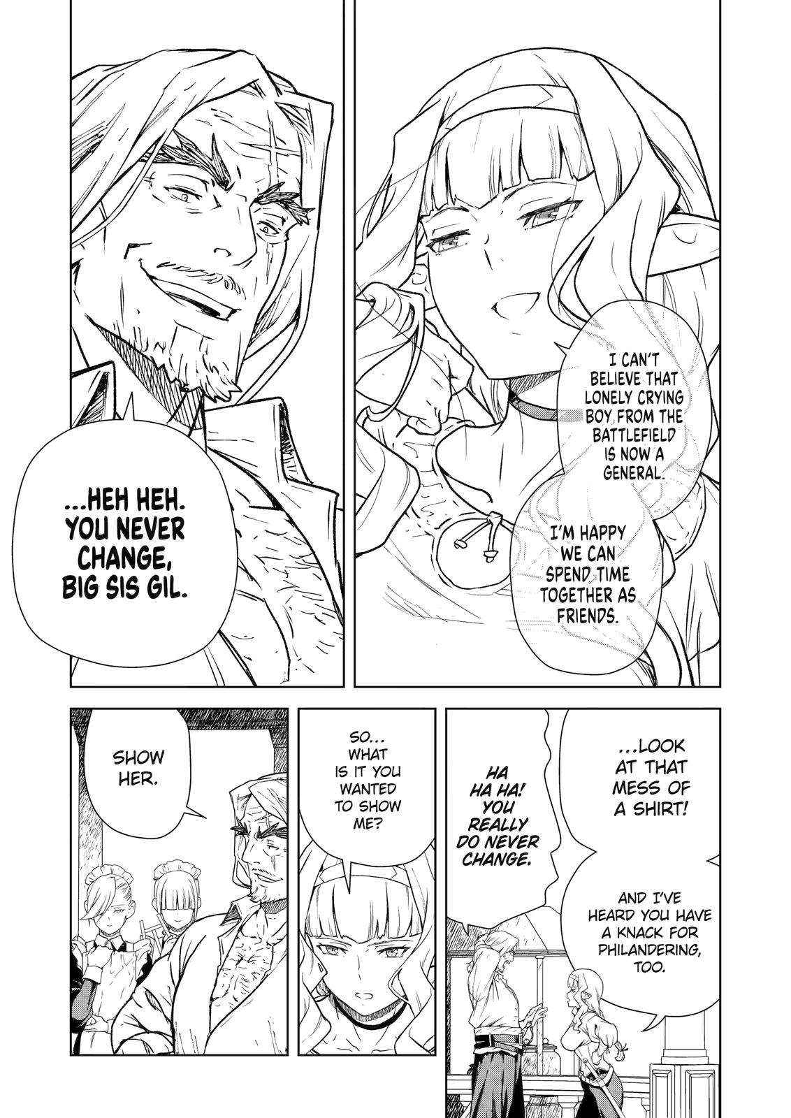 Even The Captain Knight, Miss Elf, Wants To Be A Maiden. - Chapter 7