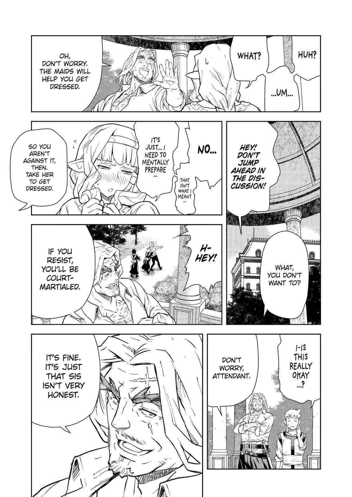 Even The Captain Knight, Miss Elf, Wants To Be A Maiden. - Chapter 7