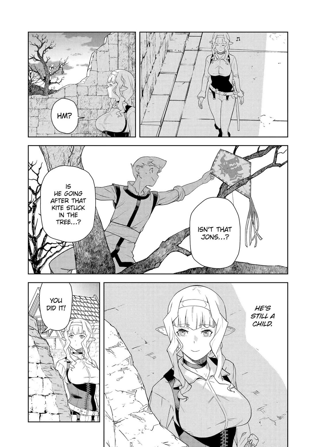 Even The Captain Knight, Miss Elf, Wants To Be A Maiden. - Chapter 21