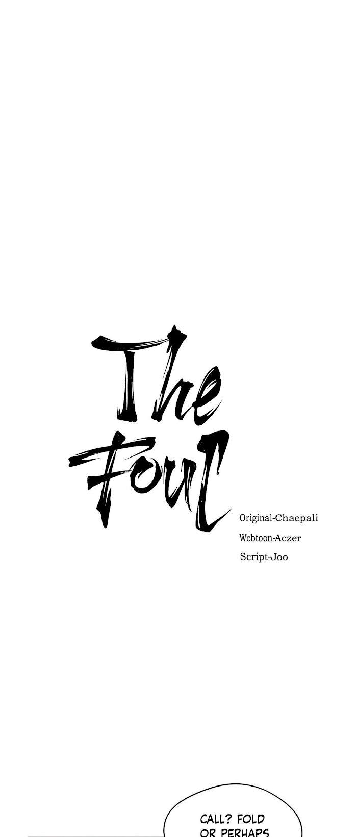 The Foul - Chapter 4