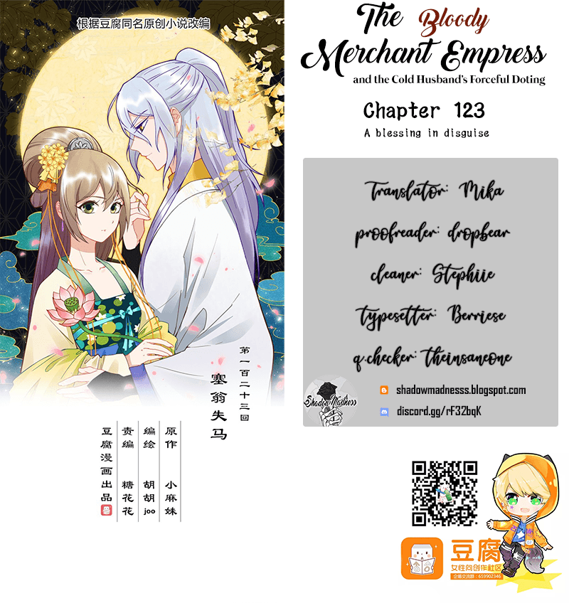 The Bloody Merchant Empress And The Cold Husband's Forceful Doting - Chapter 123: A Blessing In Disguise