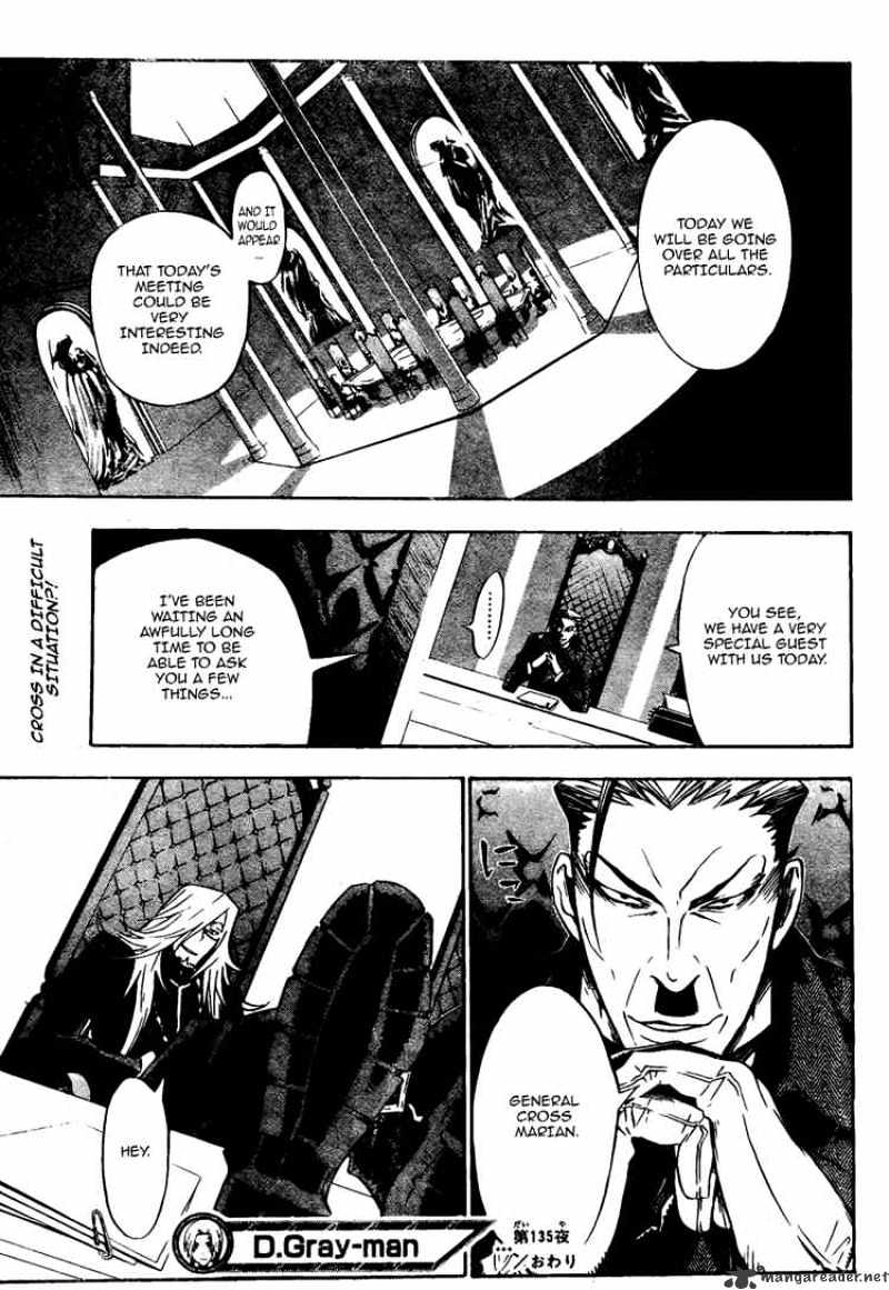 D.gray-Man - Chapter 135 : Rest With Occasional Cloud