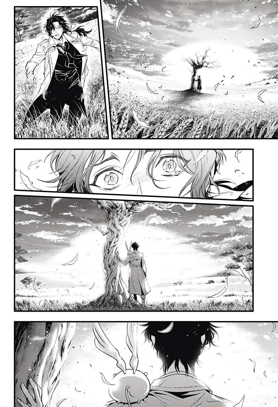 D.gray-Man - Chapter 242: Saying Goodbye To A.w - Red And Mana ⑥