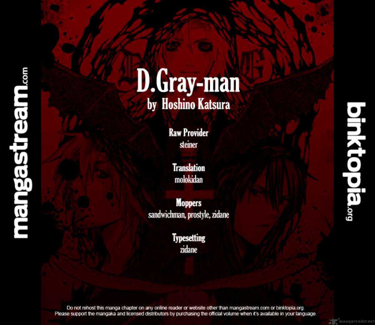 D.gray-Man - Chapter 199 : Little Goodbye