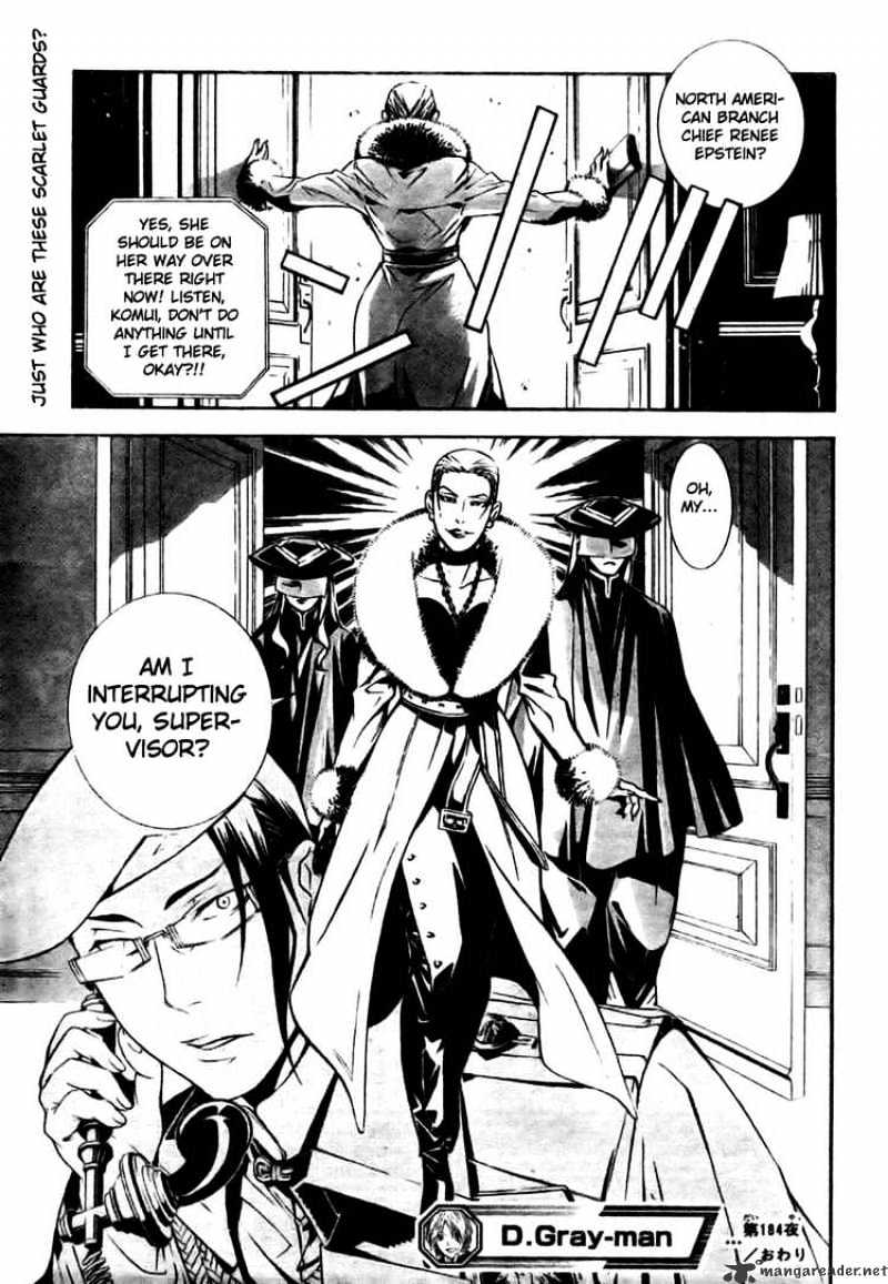 D.gray-Man - Chapter 184 : Neogyps