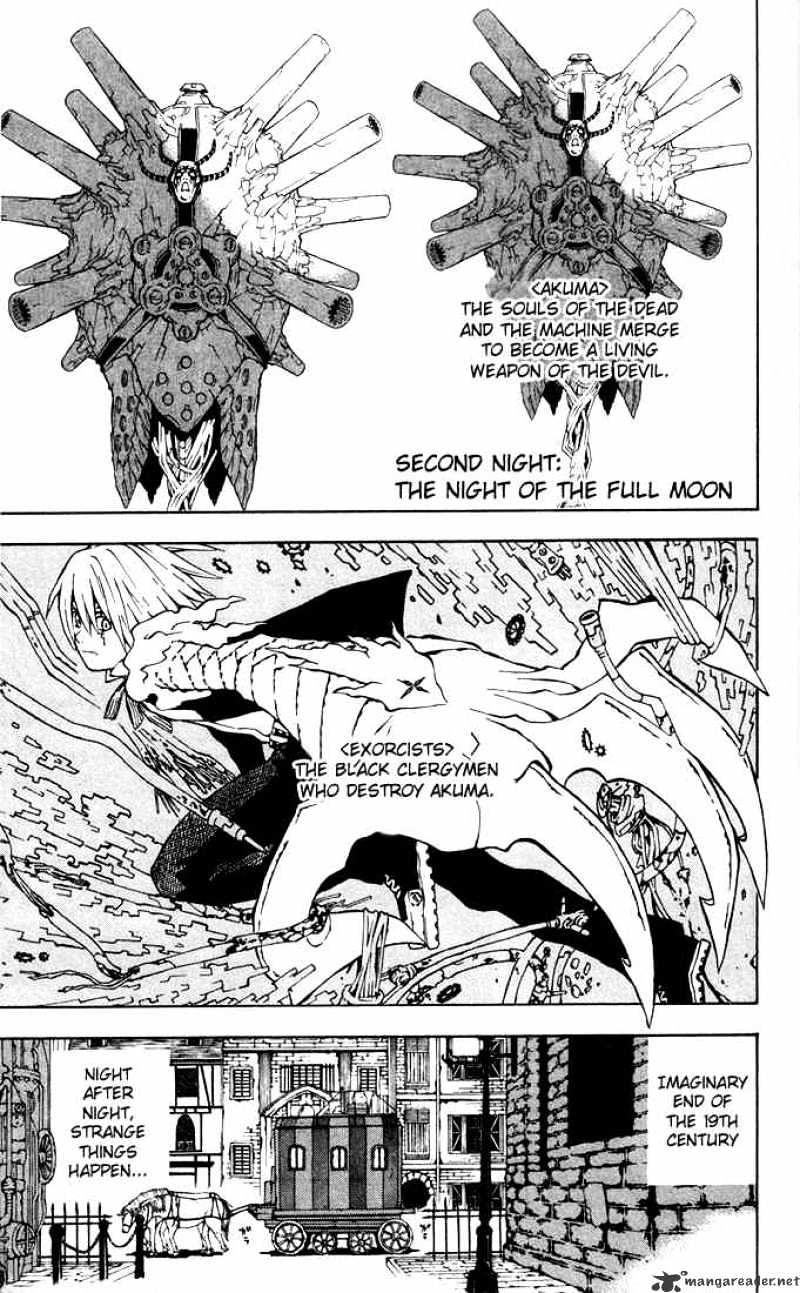 D.gray-Man - Chapter 2 : The Night Of The Full Moon