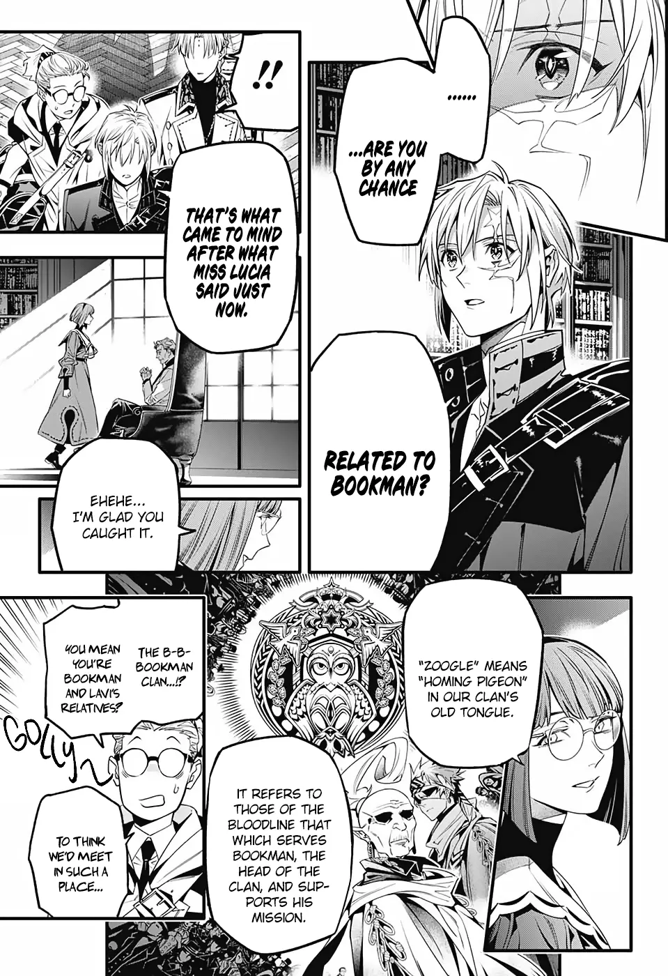 D.gray-Man - Chapter 251: The Zoogle Antique Bookshop