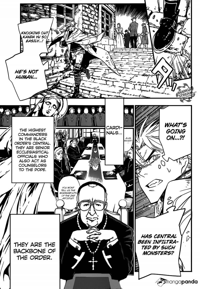 D.gray-Man - Chapter 217 : Finding Allen - One Seat Empty