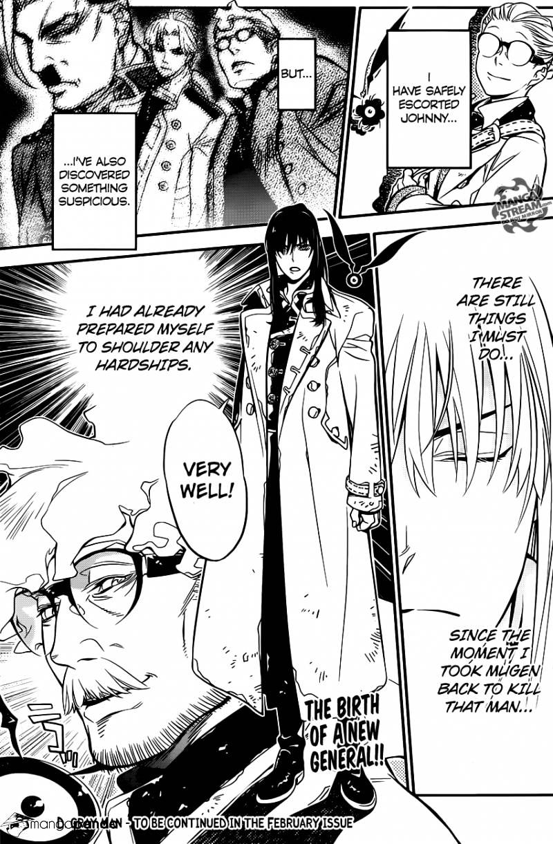 D.gray-Man - Chapter 217 : Finding Allen - One Seat Empty