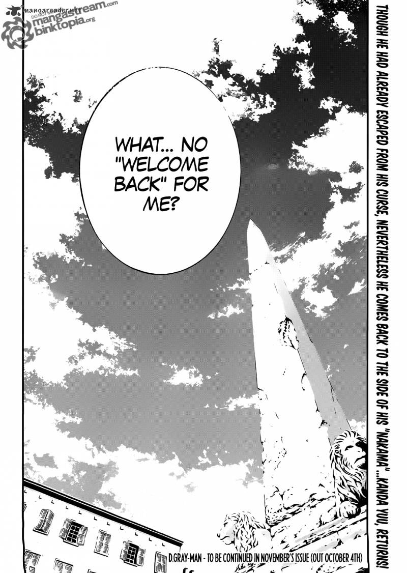 D.gray-Man - Chapter 207 : Walking Onwards