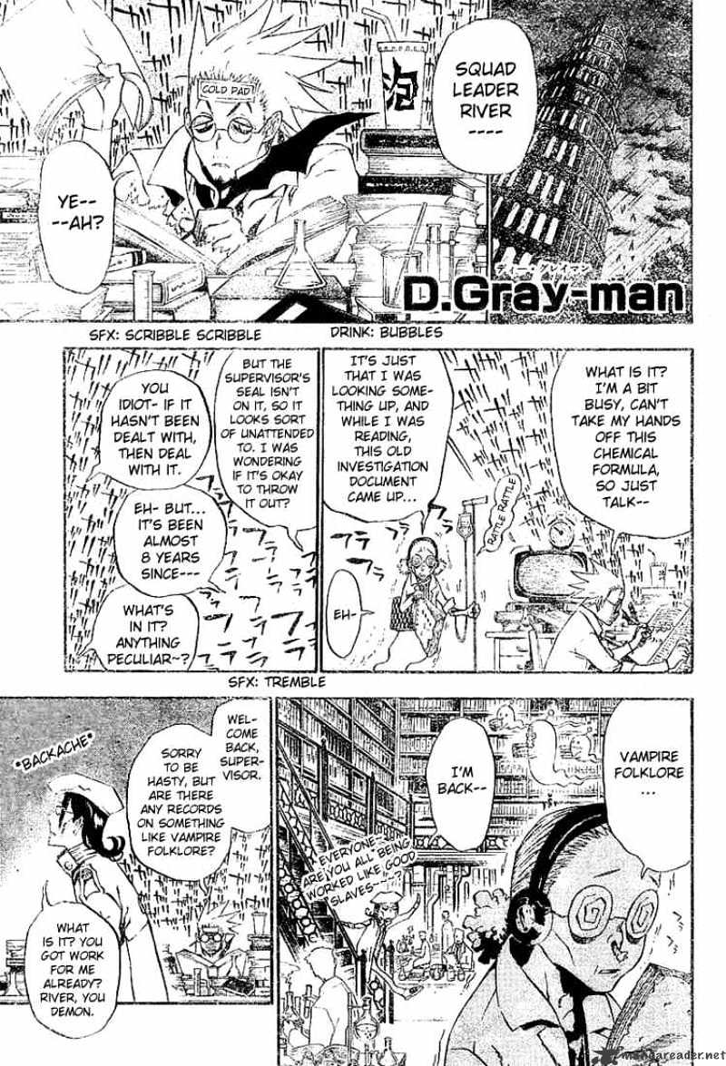 D.gray-Man - Chapter 32 : The Vampire S Isolated Castle 2 Excorosts Vs Vampire