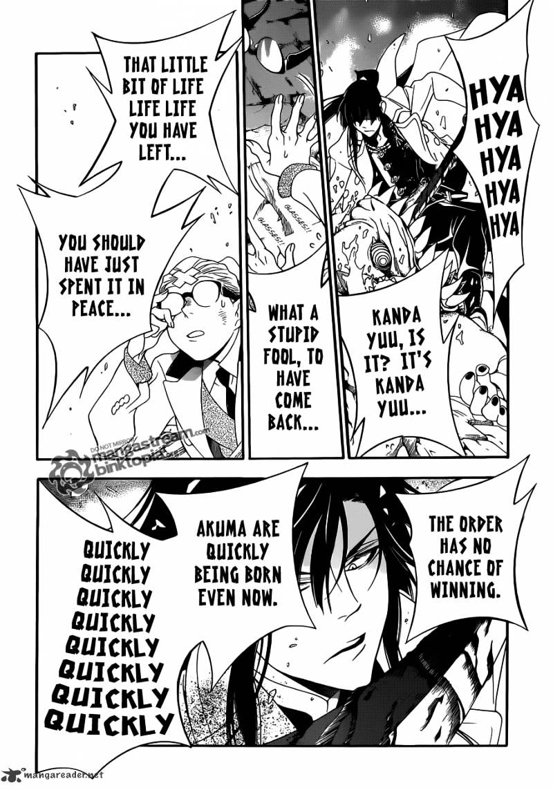 D.gray-Man - Chapter 210 : Searching For A.w. / The Reason