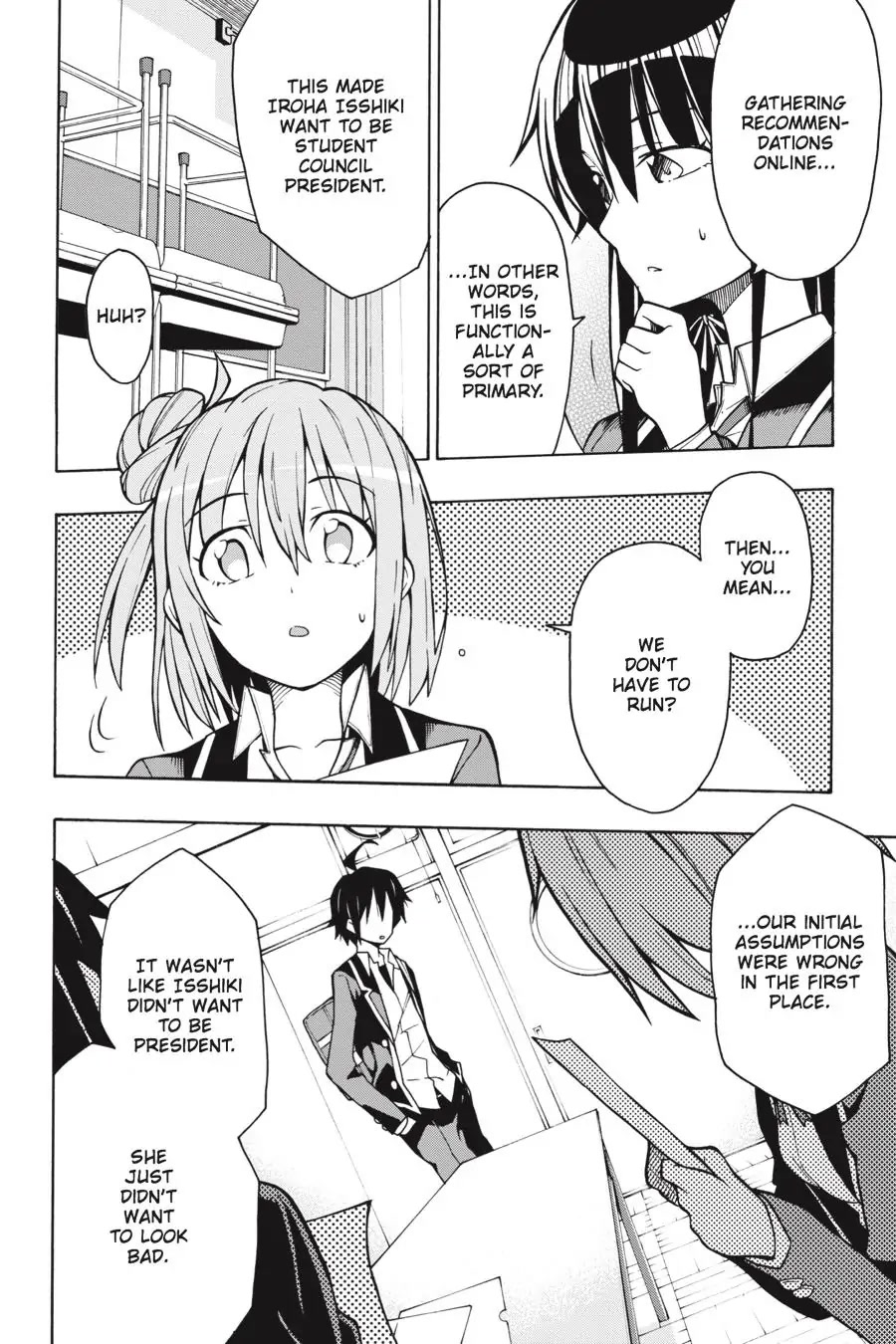 Yahari Ore No Seishun Rabukome Wa Machigatte Iru. @ Comic - Chapter 58