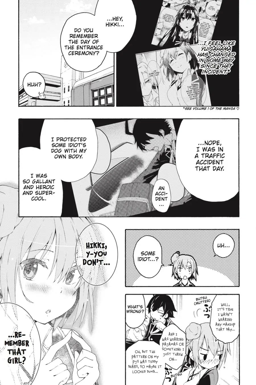 Yahari Ore No Seishun Rabukome Wa Machigatte Iru. @ Comic - Chapter 6