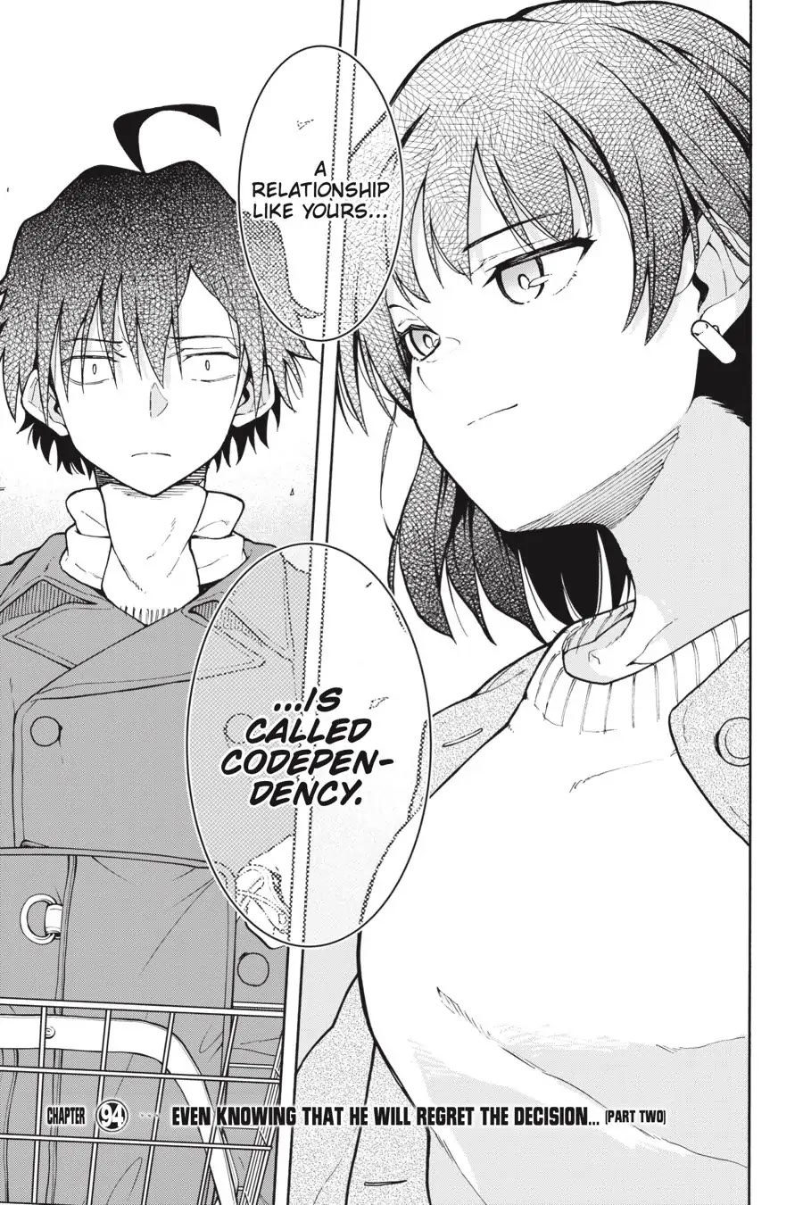 Yahari Ore No Seishun Rabukome Wa Machigatte Iru. @ Comic - Chapter 94