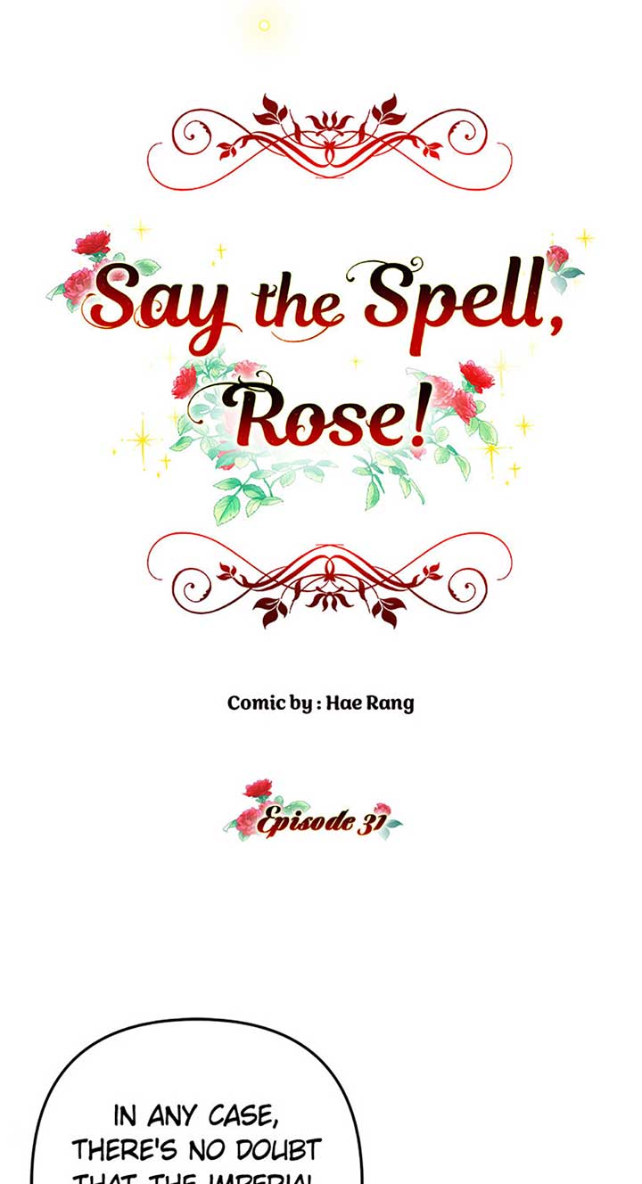 Say The Spell, Rose! - Chapter 31