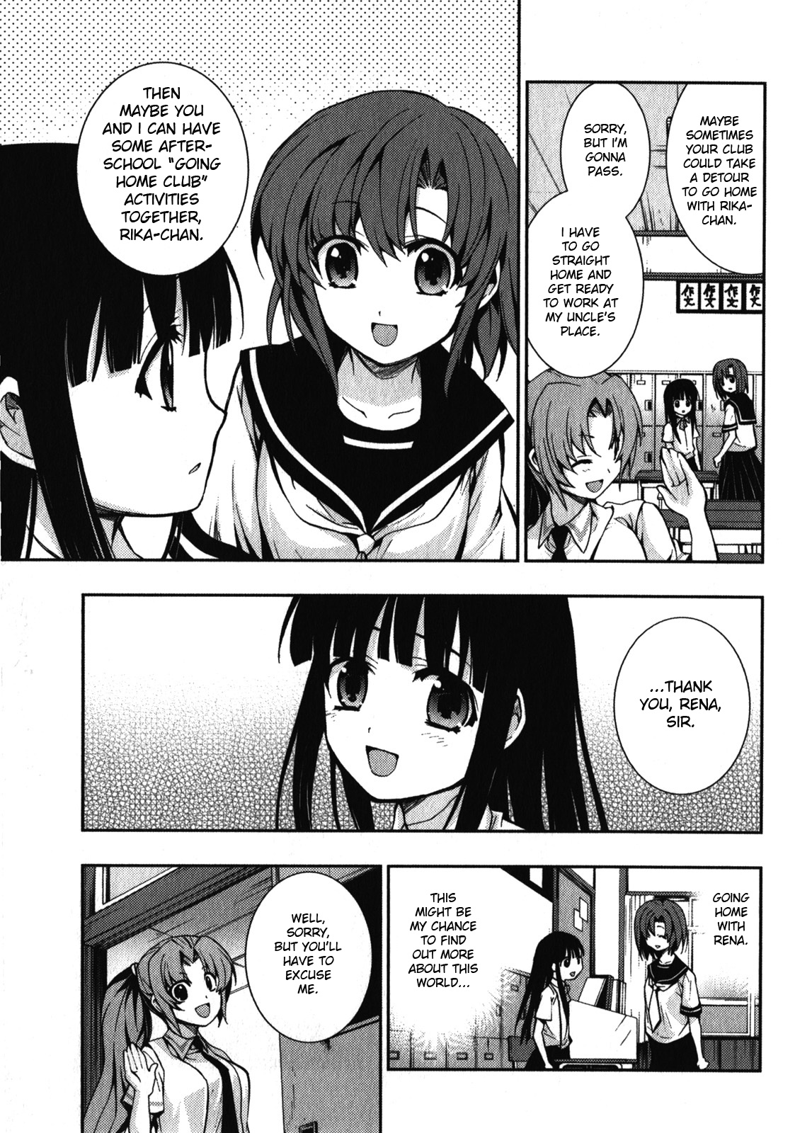 Higurashi No Naku Koro Ni Rei - Saikoroshi-Hen - Vol.1 Chapter 2: The Dots On The Divine Dice