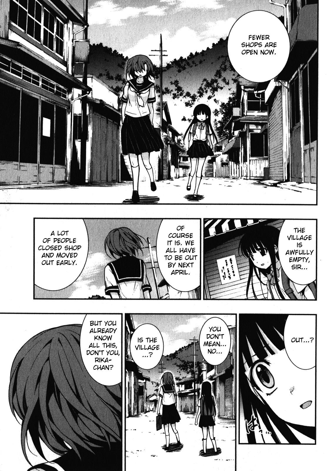 Higurashi No Naku Koro Ni Rei - Saikoroshi-Hen - Vol.1 Chapter 2: The Dots On The Divine Dice