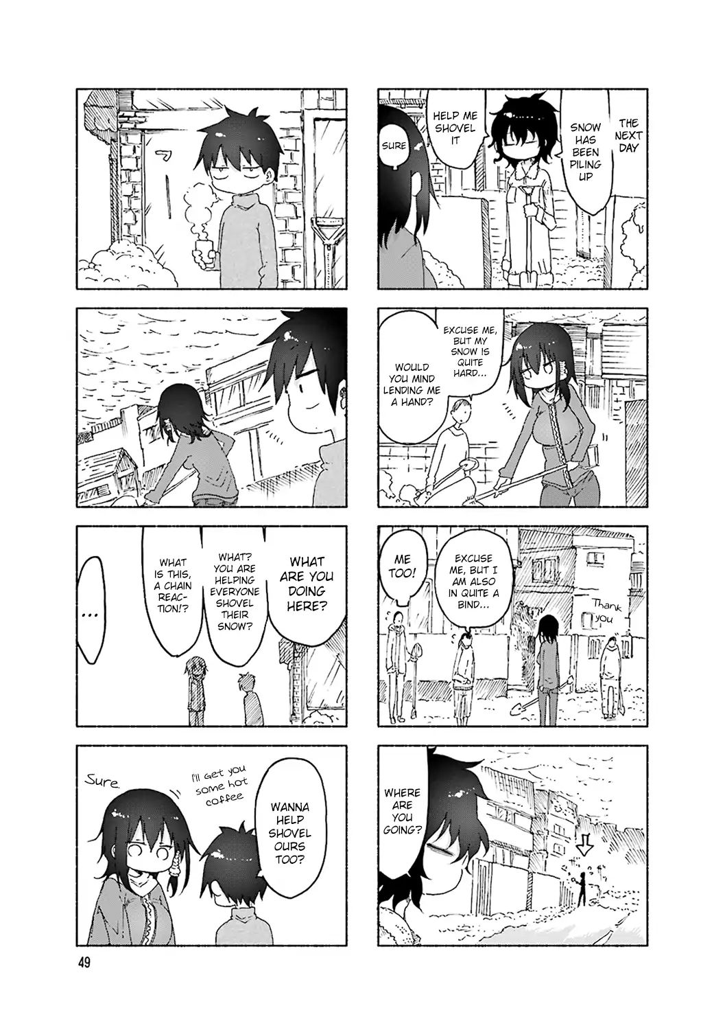 Komori-San Wa Kotowarenai! - Chapter 49