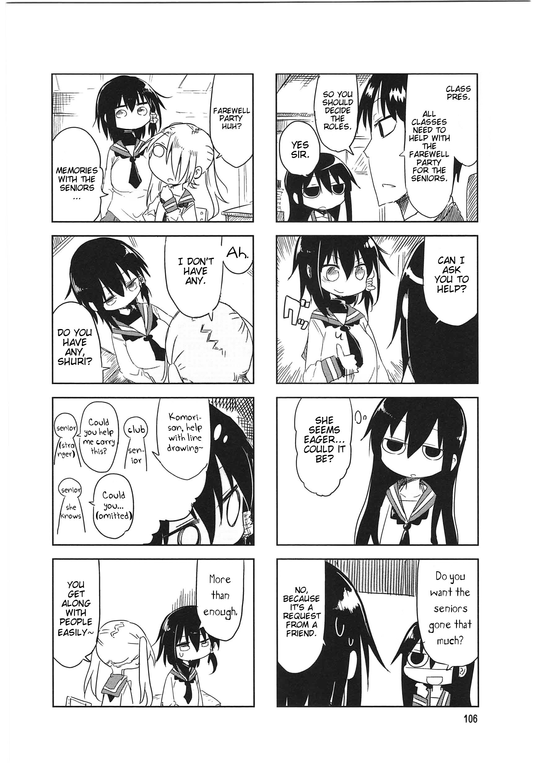 Komori-San Wa Kotowarenai! - Chapter 14