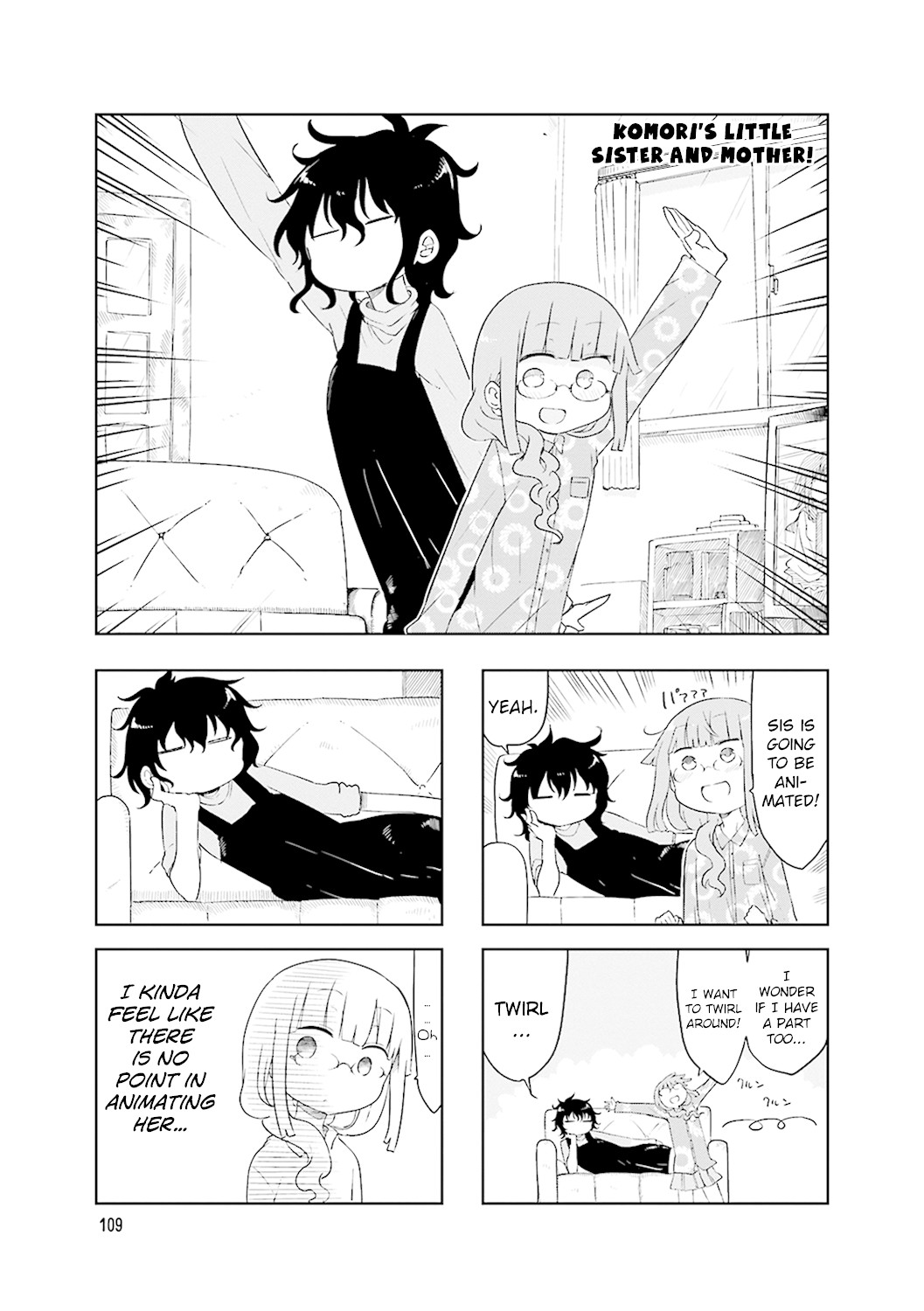 Komori-San Wa Kotowarenai! - Chapter 55.5