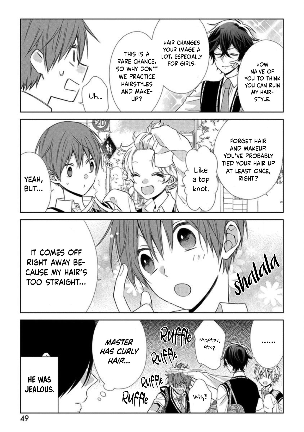 I'll Start Being A Feminine Boy - Chapter 39: Step 39