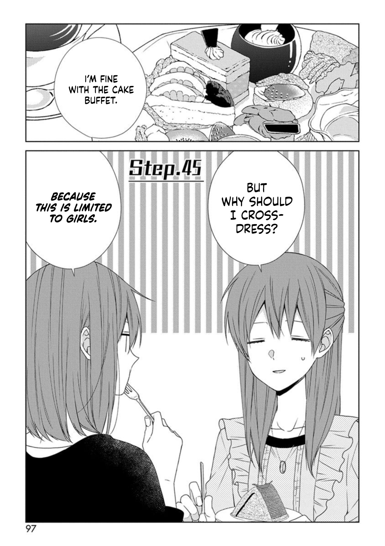 I'll Start Being A Feminine Boy - Chapter 45: Step 45