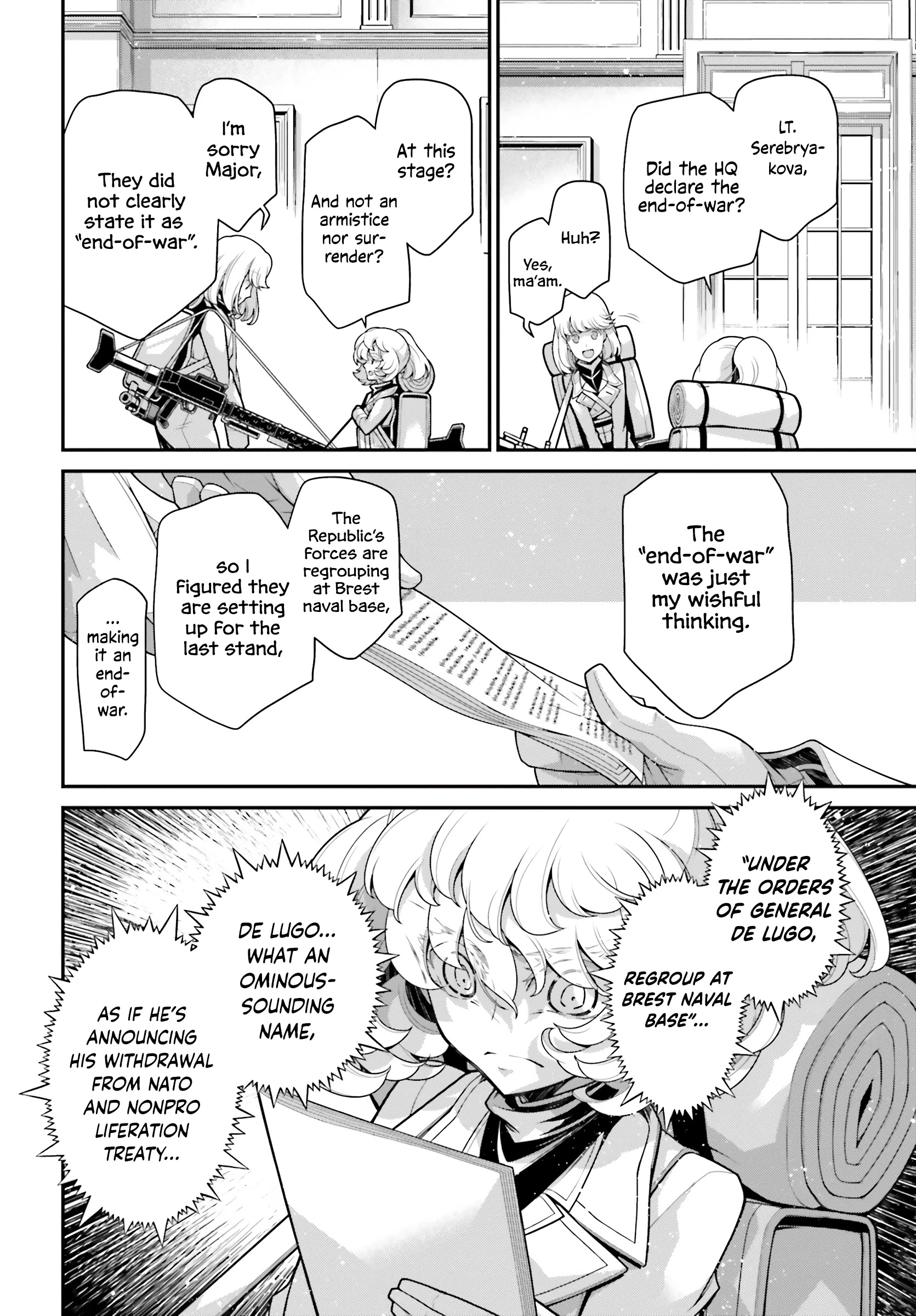 Youjo Senki - Chapter 55: Operation An Ark I