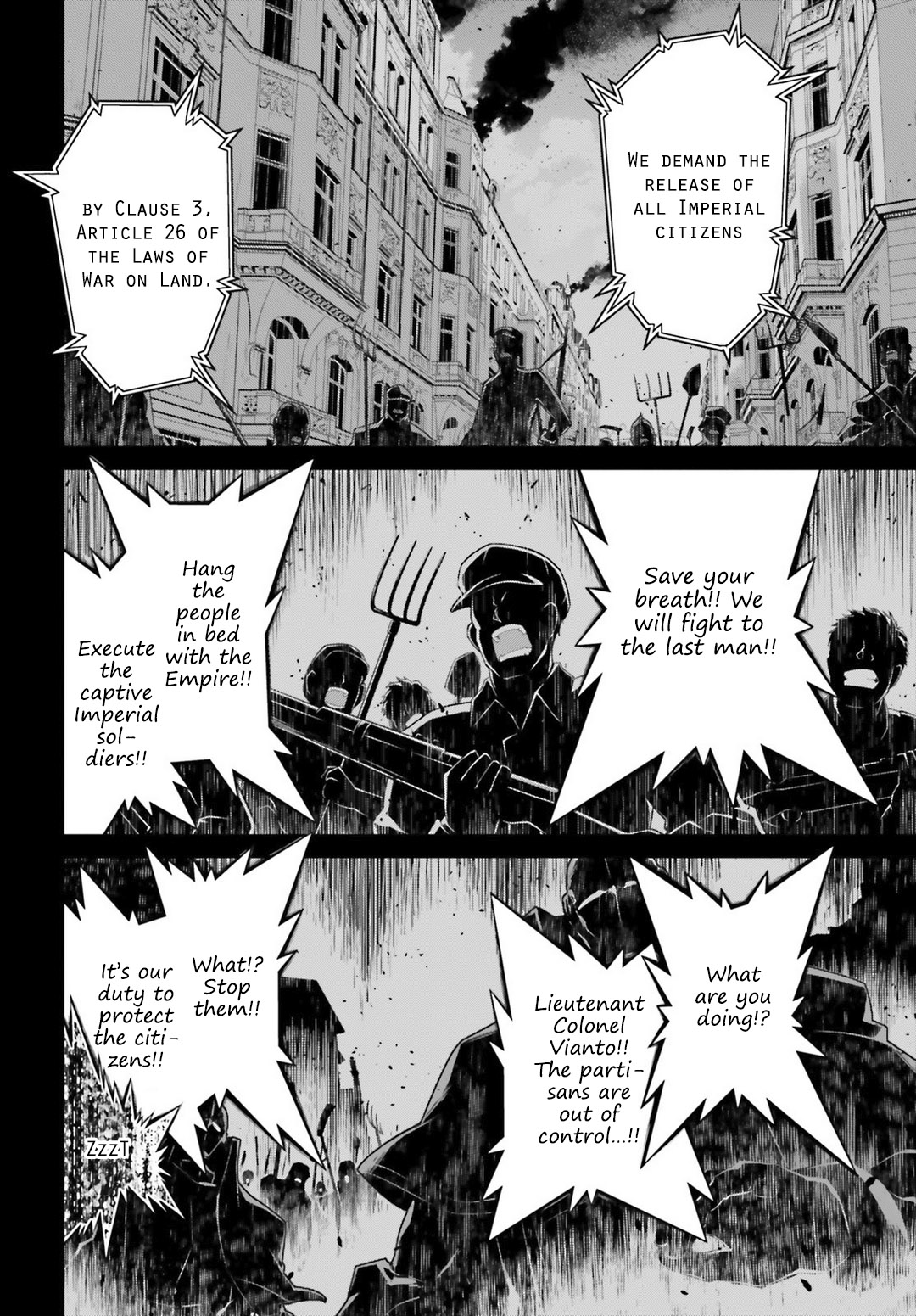 Youjo Senki - Chapter 39: Trial By Fire V