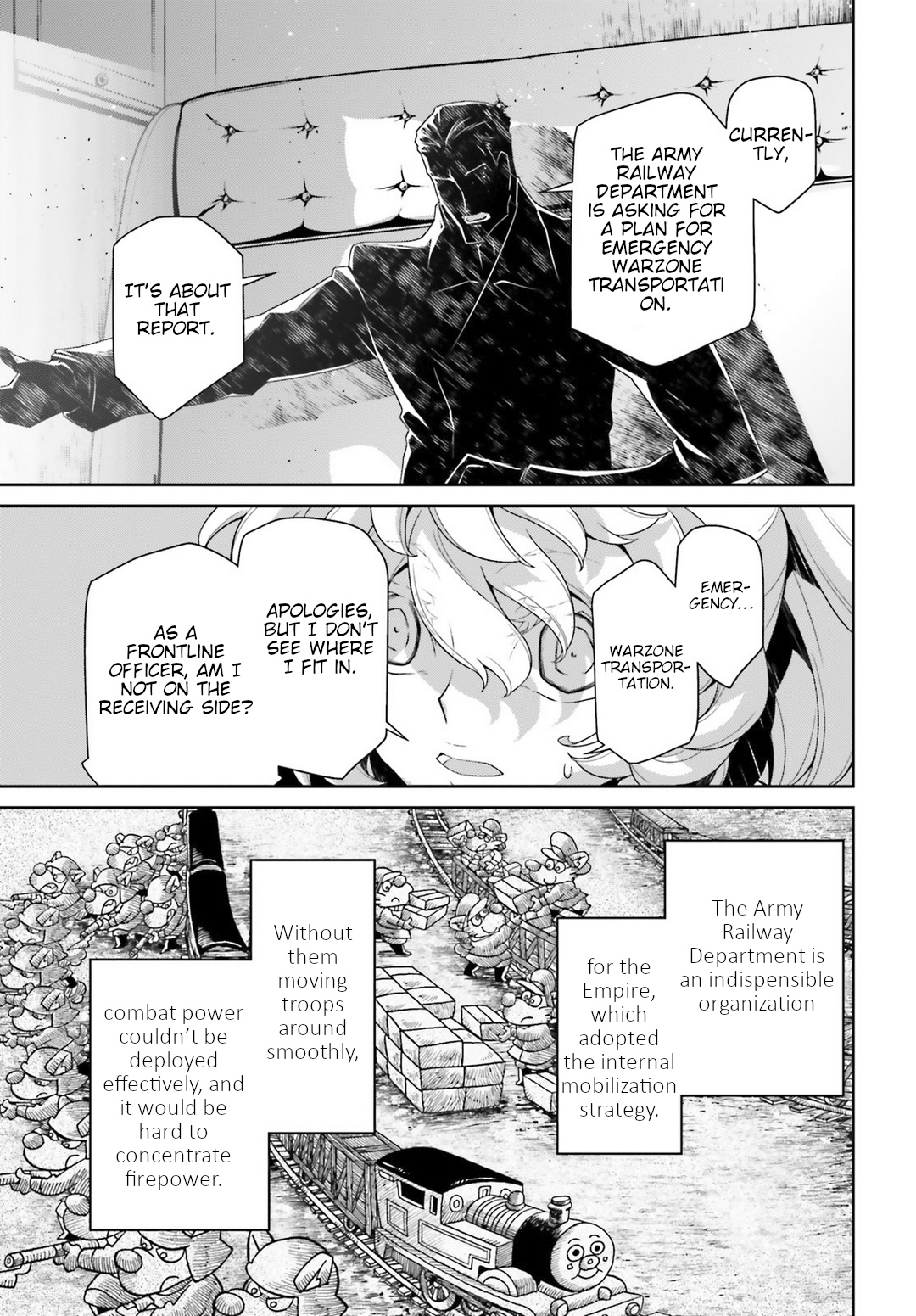 Youjo Senki - Chapter 39: Trial By Fire V