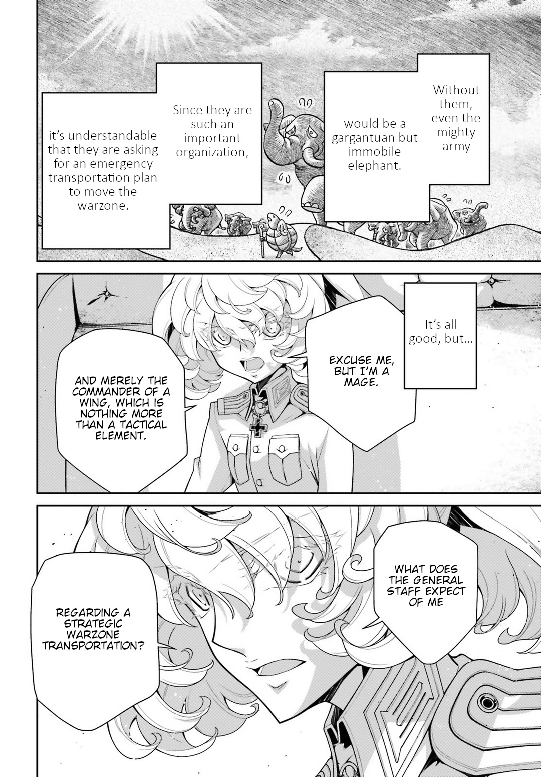 Youjo Senki - Chapter 39: Trial By Fire V