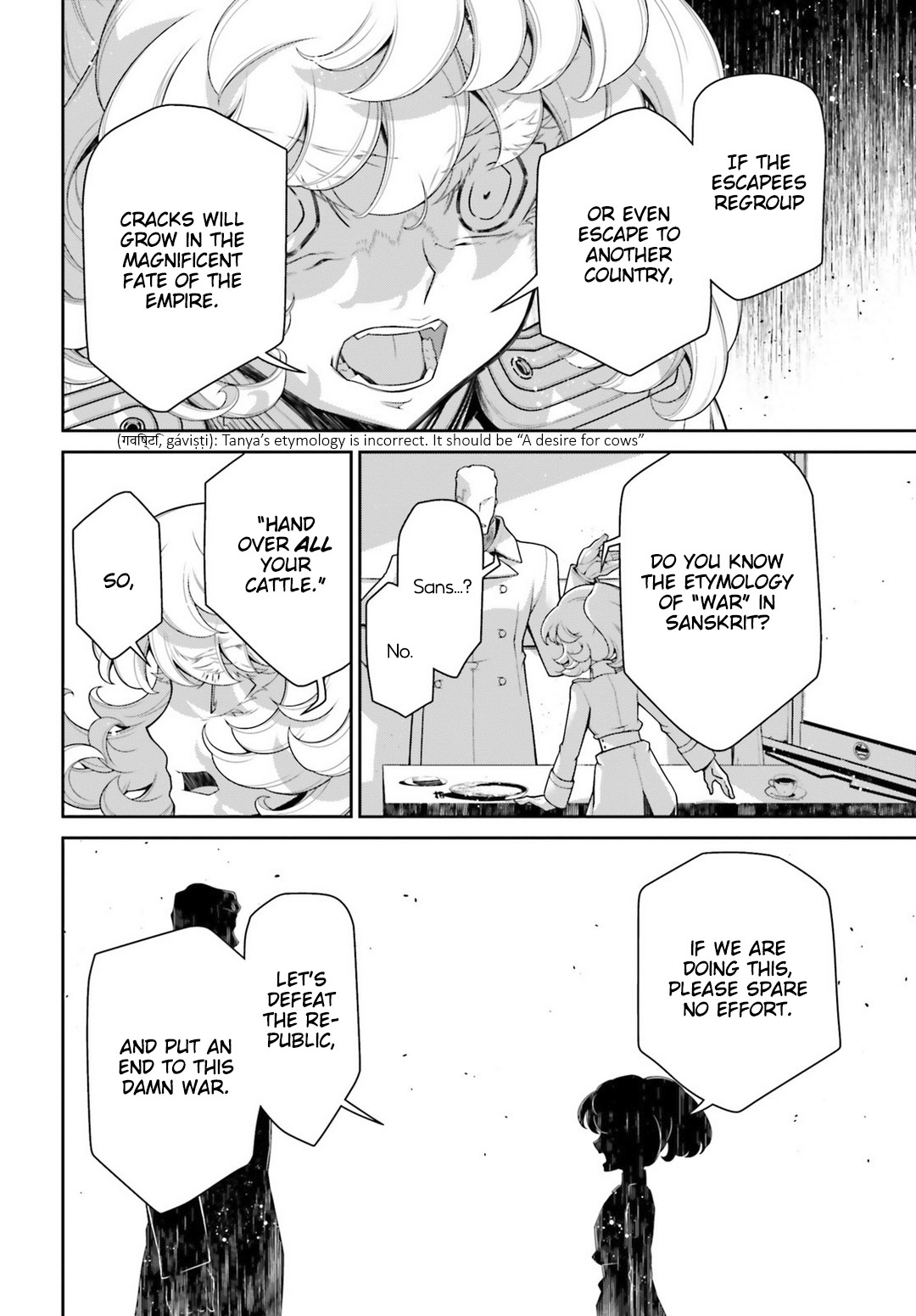 Youjo Senki - Chapter 39: Trial By Fire V