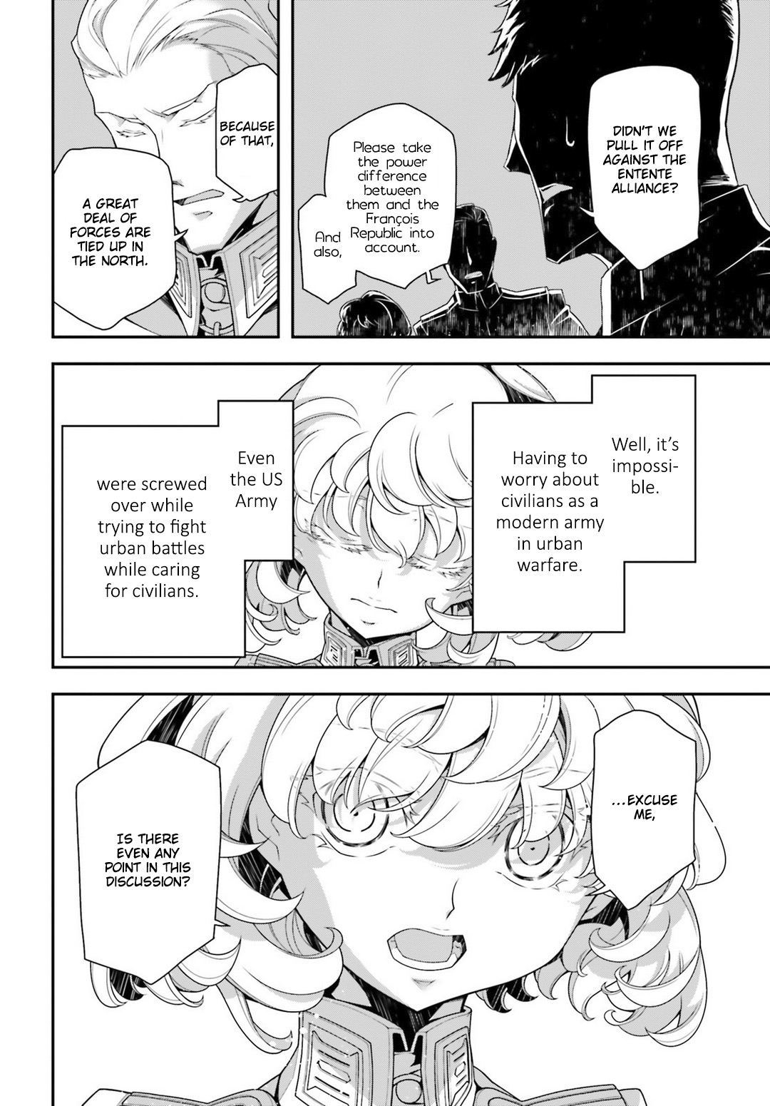 Youjo Senki - Chapter 35: Trial By Fire I