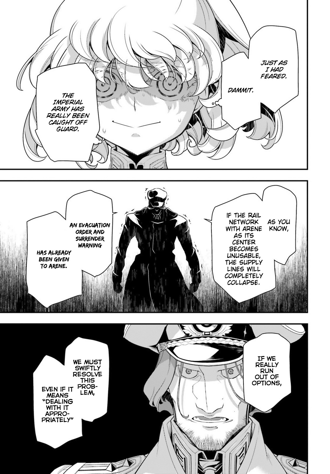 Youjo Senki - Chapter 35: Trial By Fire I