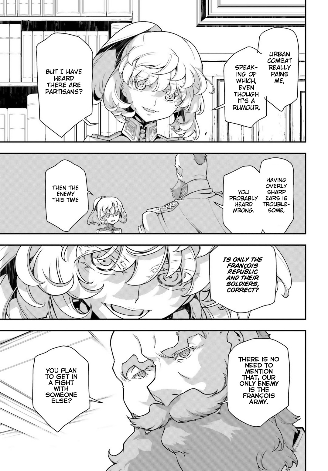 Youjo Senki - Chapter 35: Trial By Fire I